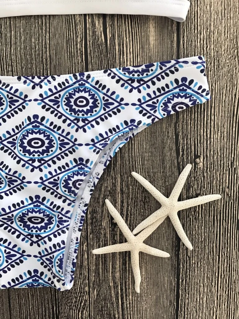 Tlač Plavky 2020 Mujer Sexy Tangá Bikiny Žien Brazílske Bikini Set Dievča Opaľovanie Vyhovovali Ženské Plávanie Oblek Biquini