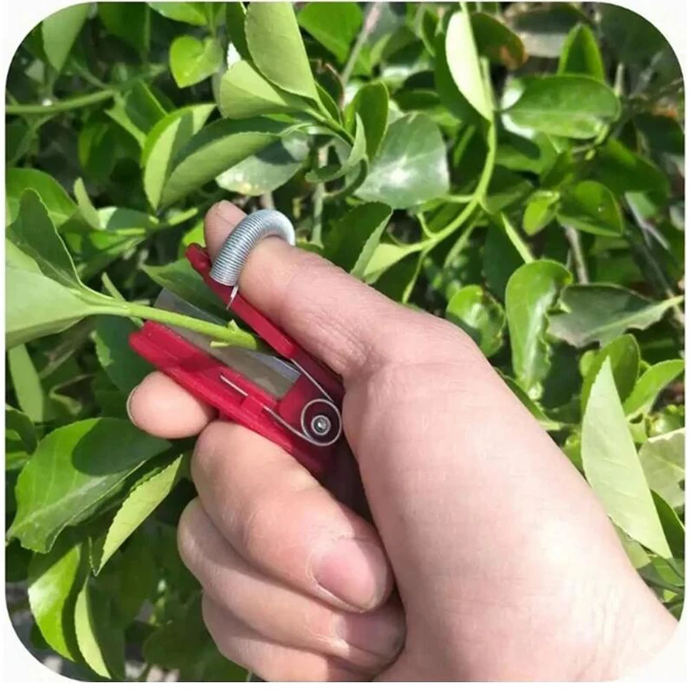 7 cm Multifunkčná Palec Nôž Bezpečné Ovocie Čepeľ Nástroj Záhrada Pruner Ovocie Vychystávanie Zariadenie Kotúč na Rezanie Krúžky Prst Chránič
