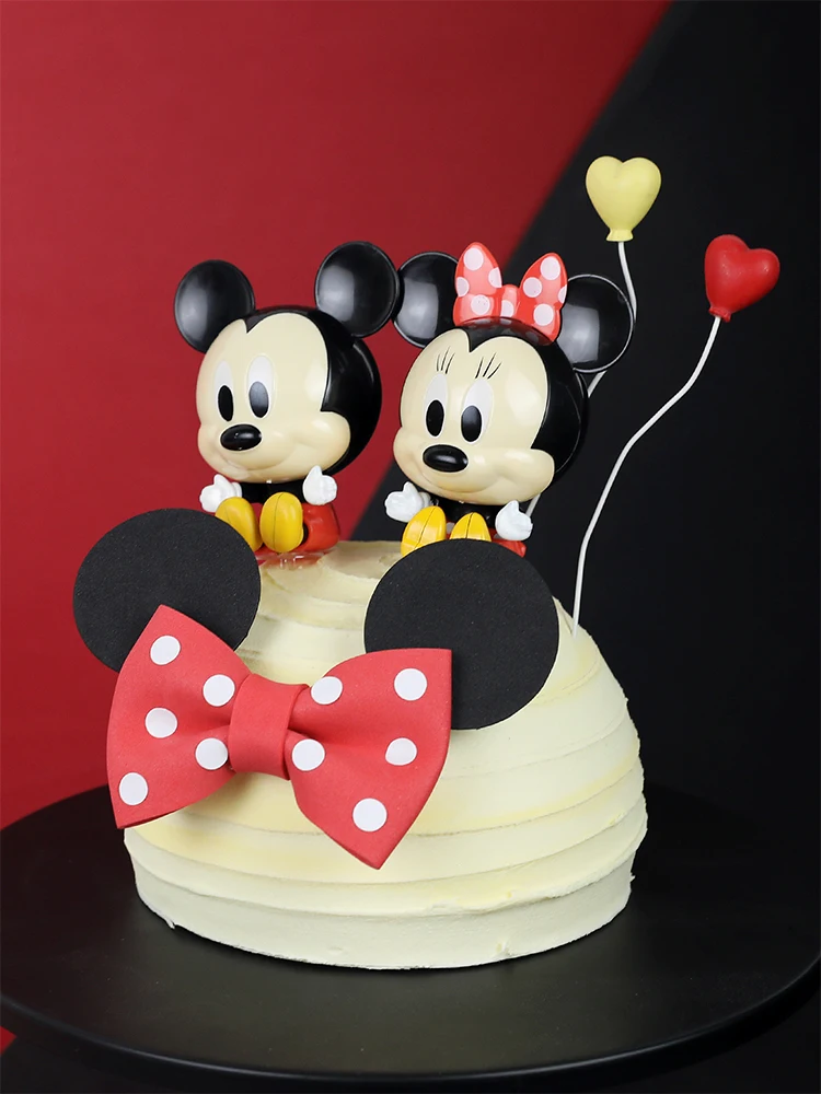 Mickey Mouse, Minnie Anime Obrázok Cake Decoration Mickey Minnie Cartoon Akcie Obrázok Hračky Narodeninovú Tortu Deco Domáce Pečenie Hračky