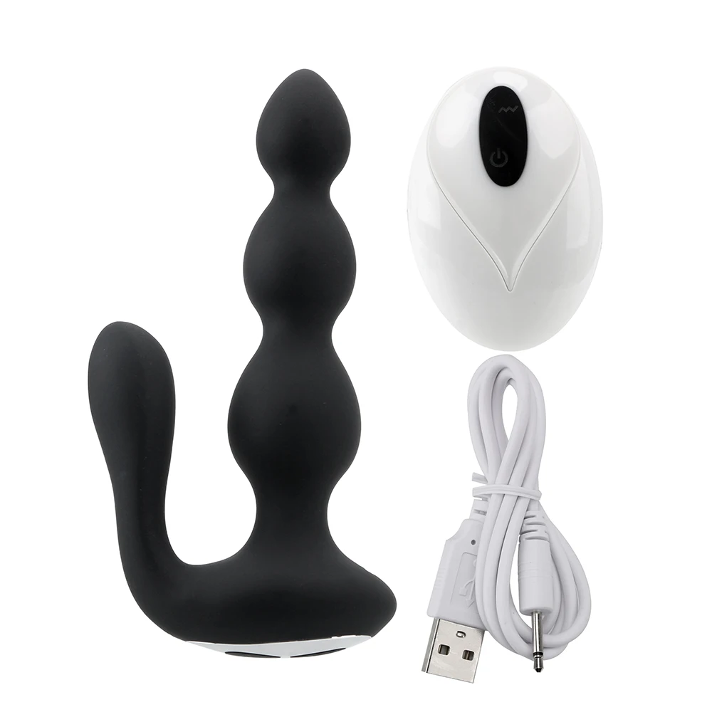 Mužskej Prostaty Masér Análny Vibrátor Vibračné Análne Korálky Sexuálne Hračky pre Mužov Dospelých Produkty Zadok Plug