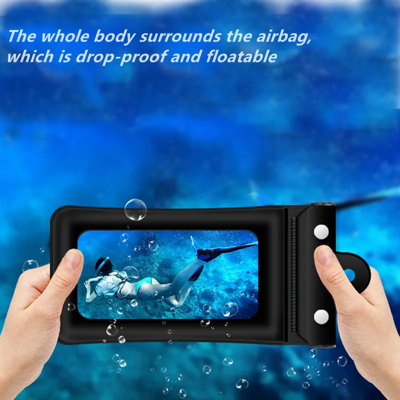 Mobile Vodotesný Vak pre Telefón Podvodné Suché Taška Plávanie Puzdro pre iphone Xiao redmi Samsung oppo Univerzálny Vodotesné puzdro