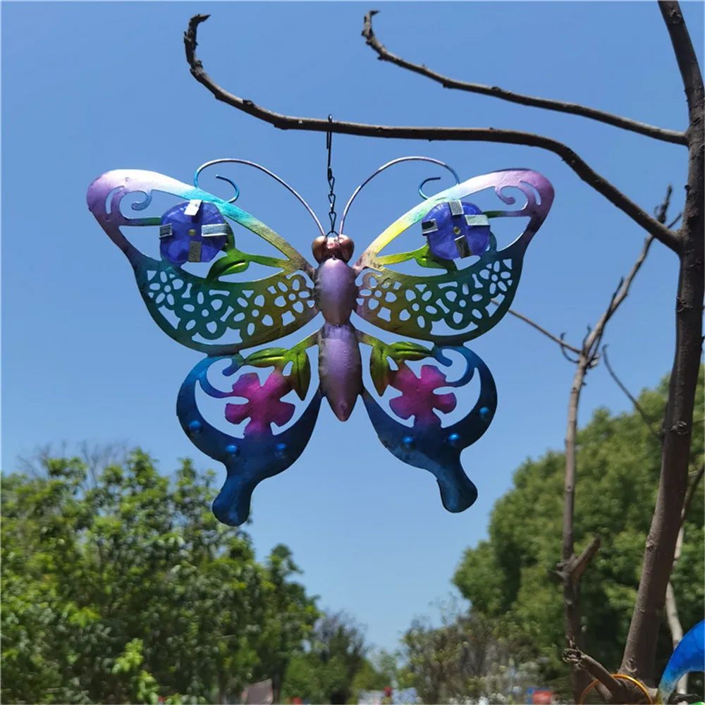 Kovové 3d Butterfly Stene Visí Umenie Ornament Rolovanie Tykadlá Háčik Estetické Domov Miestnosť, Záhradné Dekorácie Vonkajšie Príslušenstvo