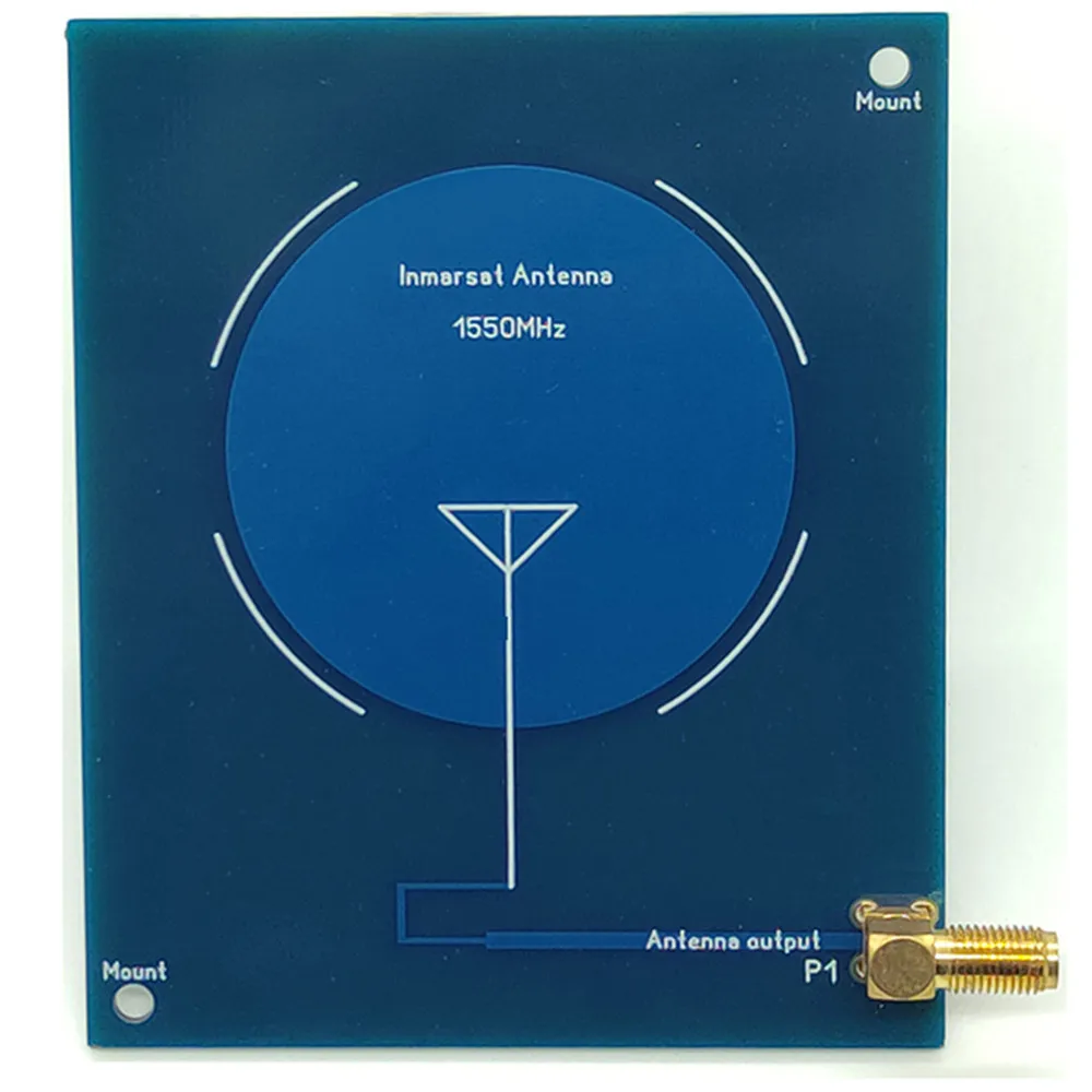 PCB Antény 1,5 GHz Inmarsat_antenna 1550MHz SMA Female Konektor pre Inmarsat L-band