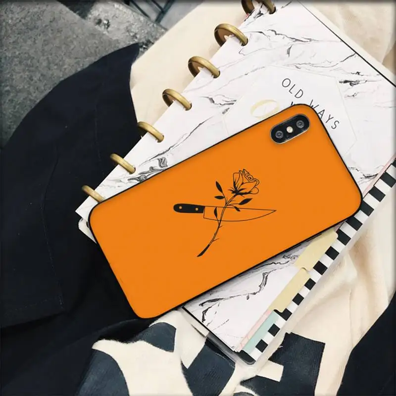 Yinuoda Orange Je Nový Telefón puzdro pre iPhone 8 7 6 6 Plus X 5S SE 2020 XR 11 12 pro XS MAX