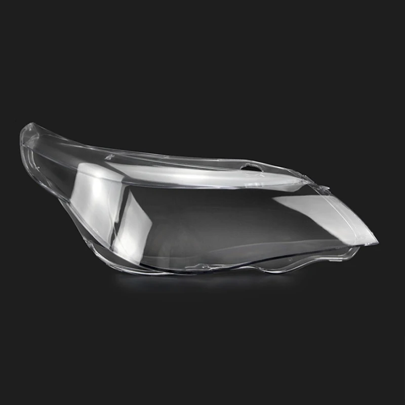 E60 E61 objektív Svetlometu transparentné puzdro shell kryt Objektívu sklo bývanie Auto svetlometu transparentné sklo pre BMW 5 radu shell