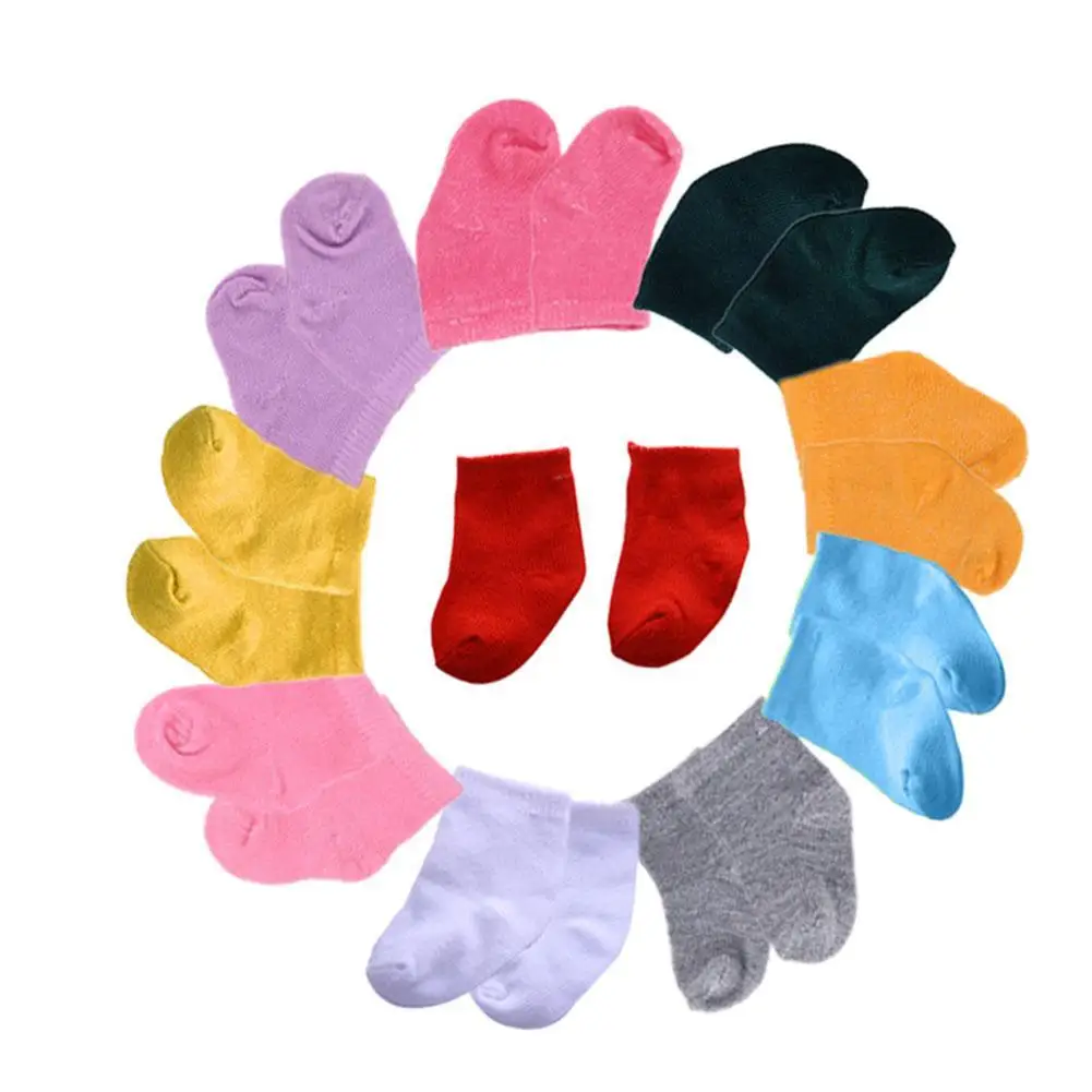 1 Pár Multicolor Pletené Športové Ponožky Bábika Ponožky Dievča Hračka Bábika Príslušenstvo Vhodné Pre 16-18 Palcový Bábiky