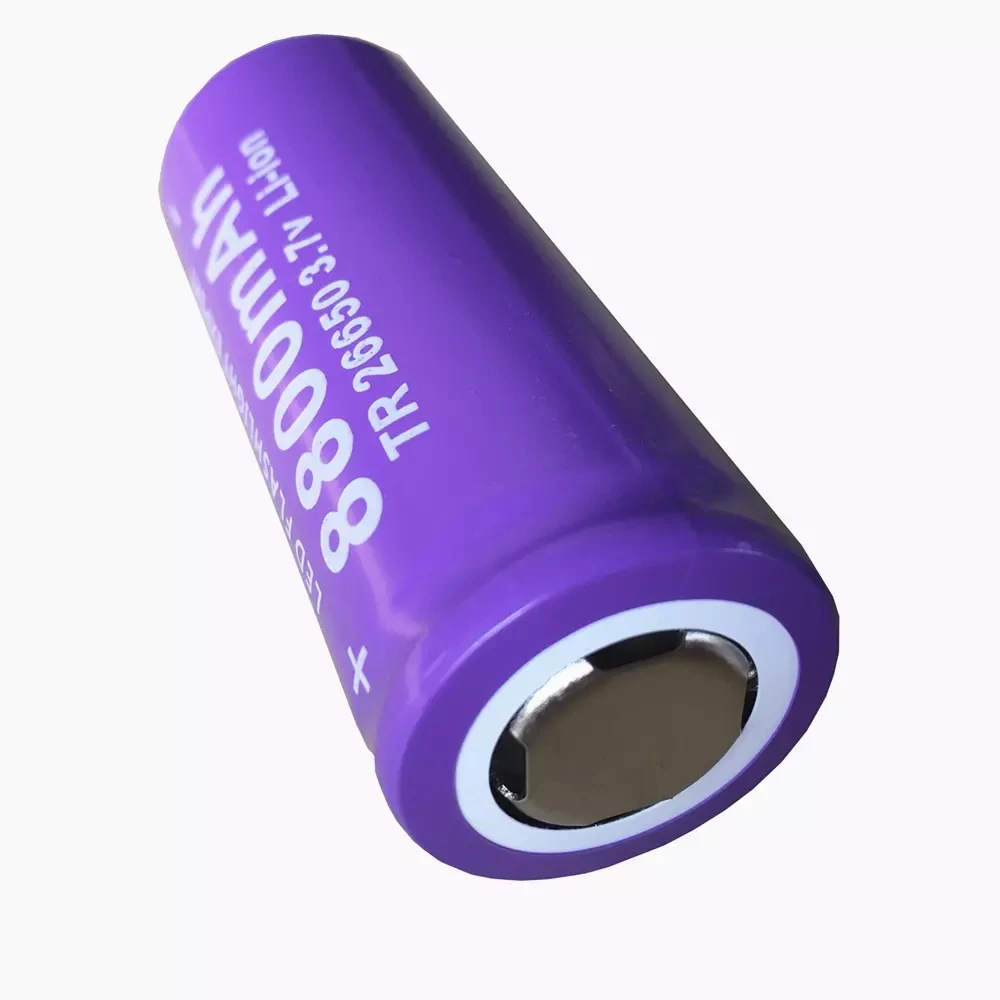 Nový TR26650 3,7 V 8800mA，Lítium-iónová batéria，nabíjateľné lítiové batérie, 26650A ,Vhodné pre LEDflashlight