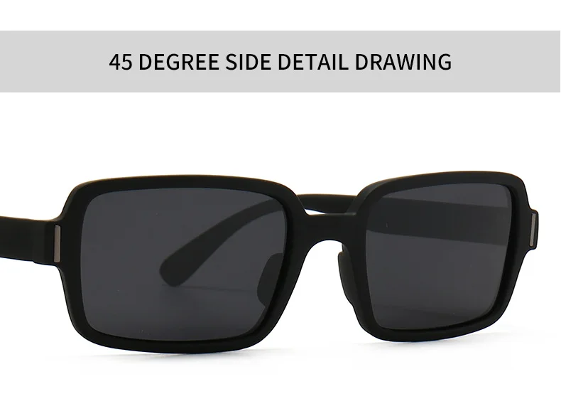 JackJad 2021 Módne Ženy Obdĺžnik Štýl Polarizované Slnečné Okuliare Retro Klasický Dizajn Značky Slnečné Okuliare Oculos De Sol 2100