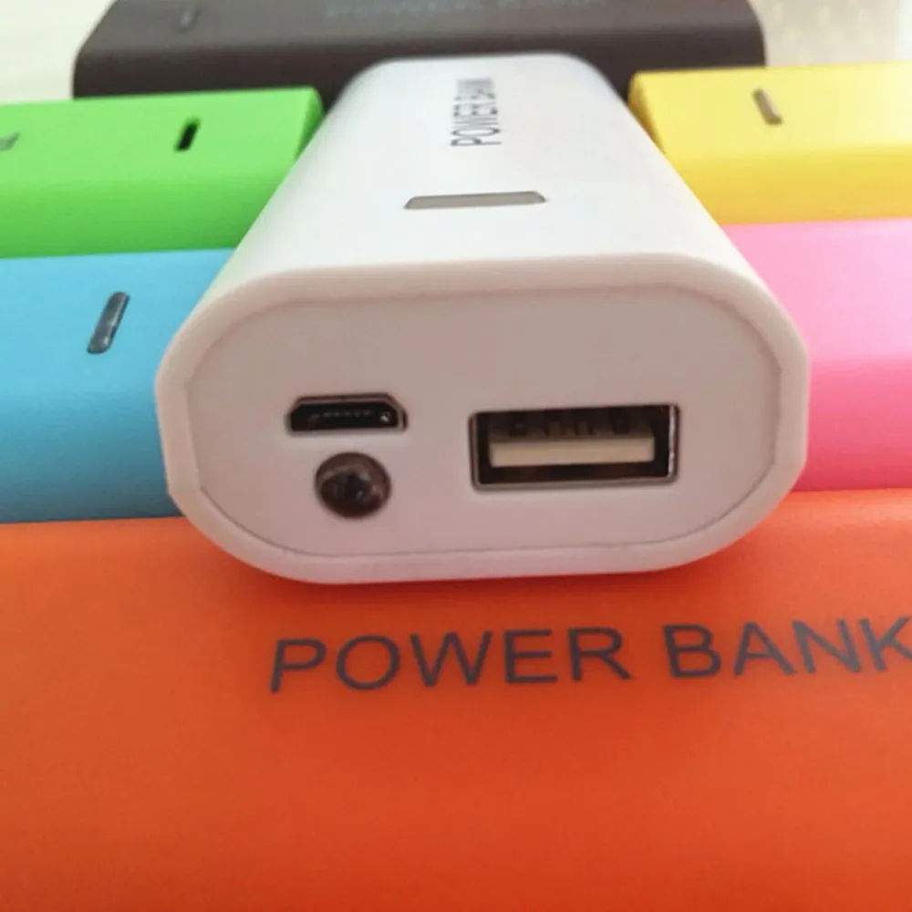 5V 5600mAh 2X 18650 USB Power Bank Nabíjačka Prípade Box DIY Pre Telefón, Elektronické Plnenie Nie Vrátane Batérií #BL3