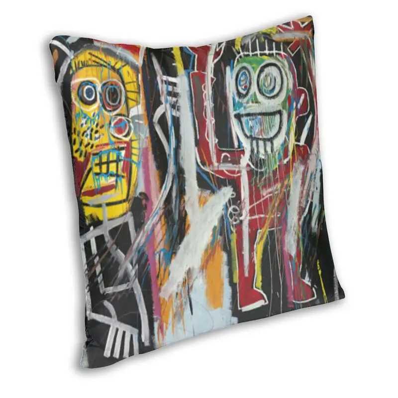 Luxusné Dustheads Od Jean Michel Basquiat Hodiť Vankúš Dekorácie Graffiti Art Vankúš 40x40cm Pillowcover na Gauč