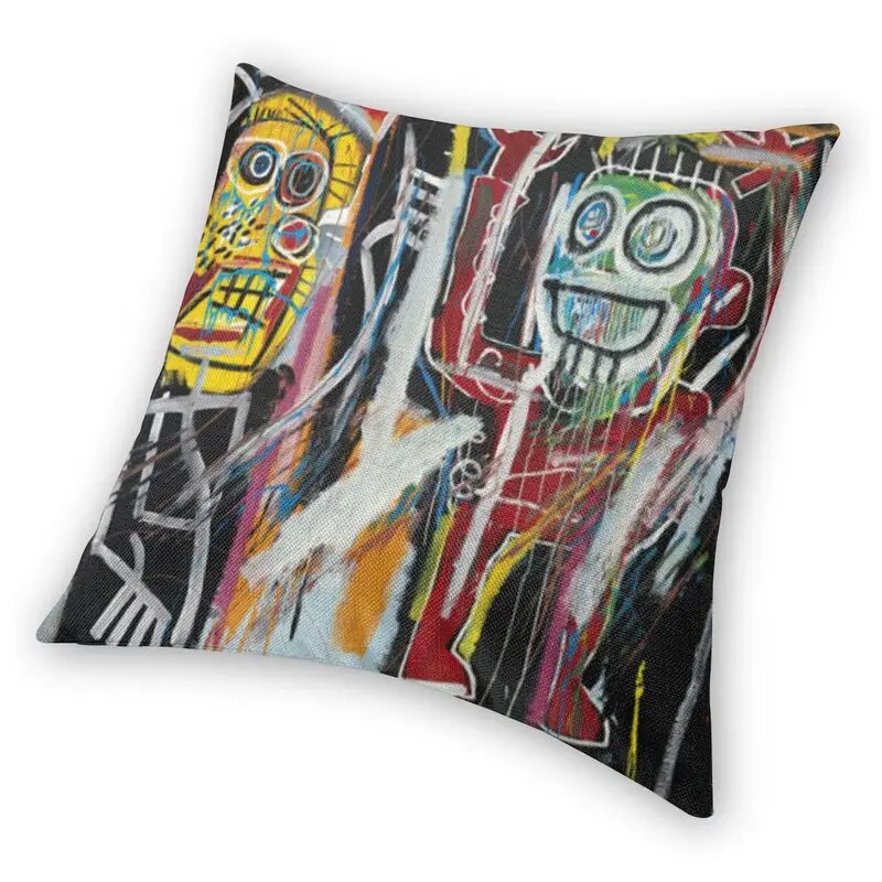 Luxusné Dustheads Od Jean Michel Basquiat Hodiť Vankúš Dekorácie Graffiti Art Vankúš 40x40cm Pillowcover na Gauč