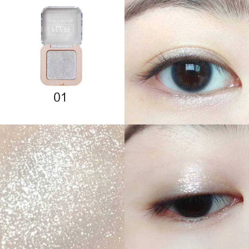 8 Farba Monochromatické Lesk Eyeshadow Palety dlhotrvajúci Trblietavé Očné tiene Palety Očných Pigmentov Oči make-up kórejský Kozmetika