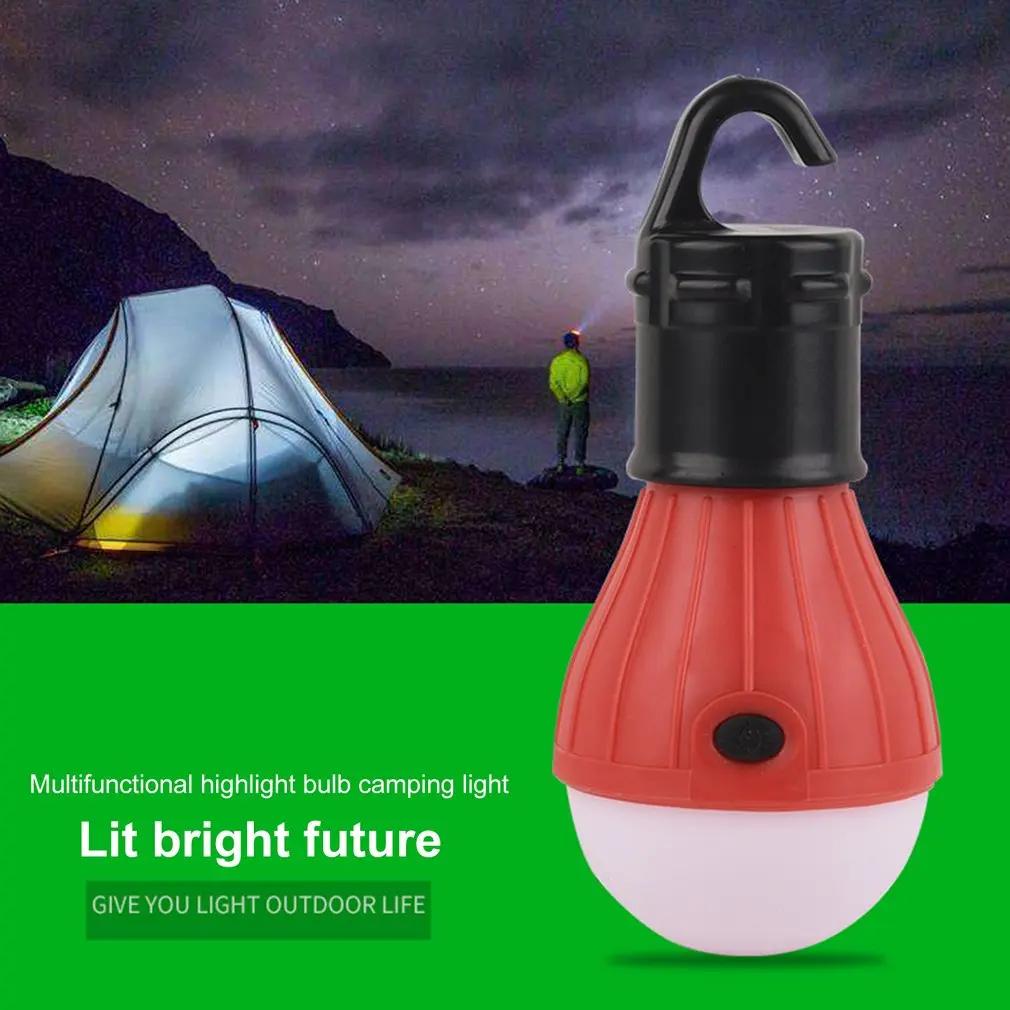 Mini Prenosné Svietidlo Stan Svetlo Lampy LED Núdzové Svietidlo Nepremokavé Háčik na Zavesenie Baterka Pre Vonkajšie Campingdiscount