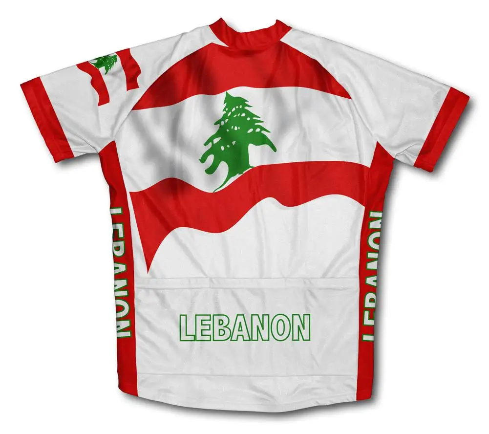 2021 Libanon Viac Štýlu Muži klasika cyklistického tímu krátke rukávy bicykli Cestný Horský Oblečenie Maillot ciclismo vonkajšie koleso jersey