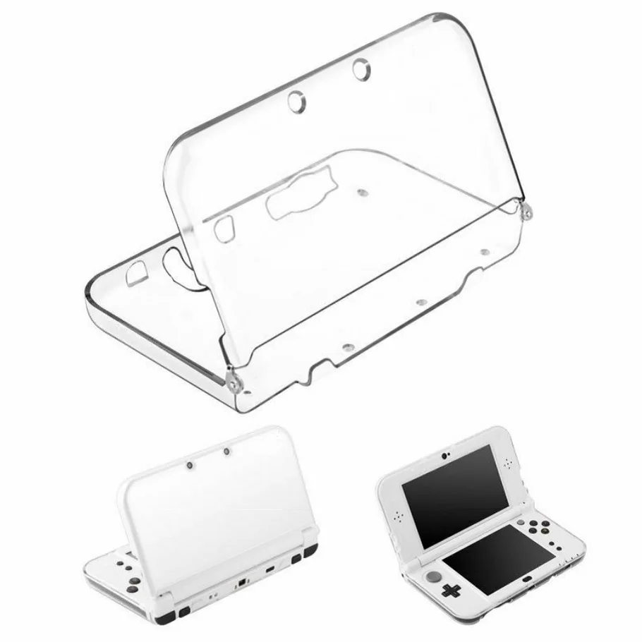 Ľahké, Pevné Plastové Jasné, Crystal Ochranné Hard Shell Kože, puzdro Pre Nové Nintendo 3DS/3DS XL/2DS XL Konzoly a Hry