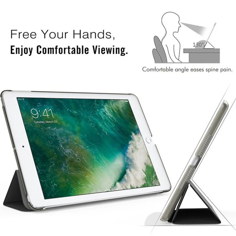 Tablet Case For iPad vzduchu 1 2 3 4 9.7 10.5 10.9 Ultra Slim Auto Wake Spánku UPPU Kožený Kryt pre ipad Air1 Air2 Air3 Air4 prípade