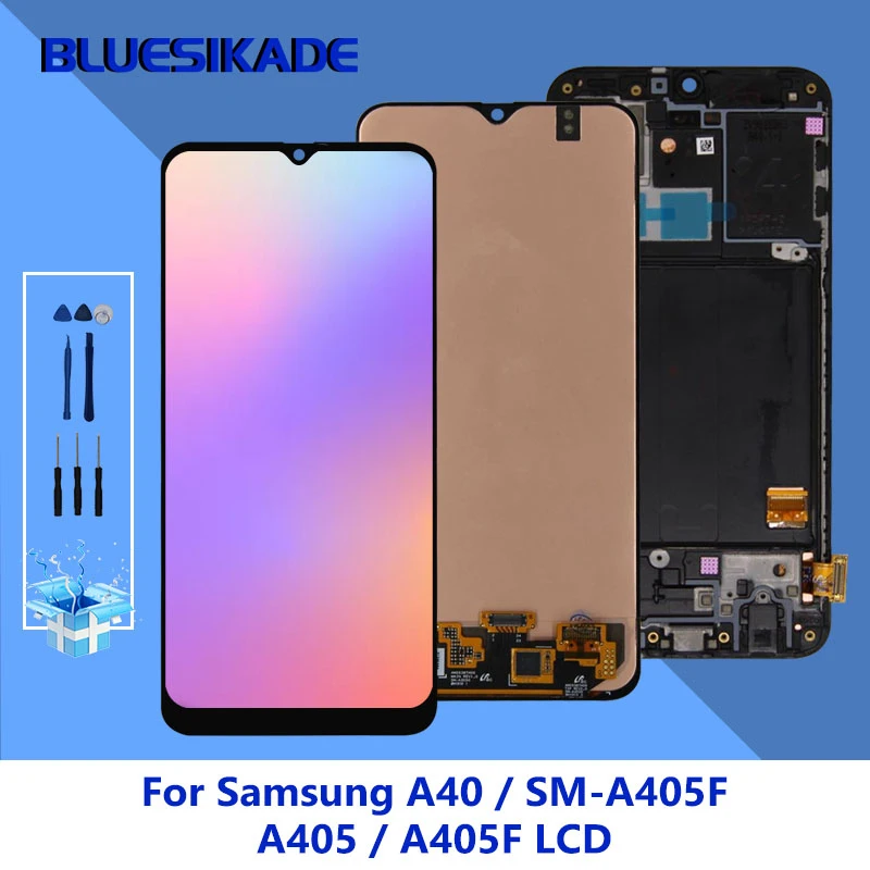 Pôvodný Pre Samsung Galaxy A40 2019 Displej SM-A405F A405 A405F Dotykový LCD Displej Digitalizátorom. Pre A40 LCD Displej Náhradný Diel