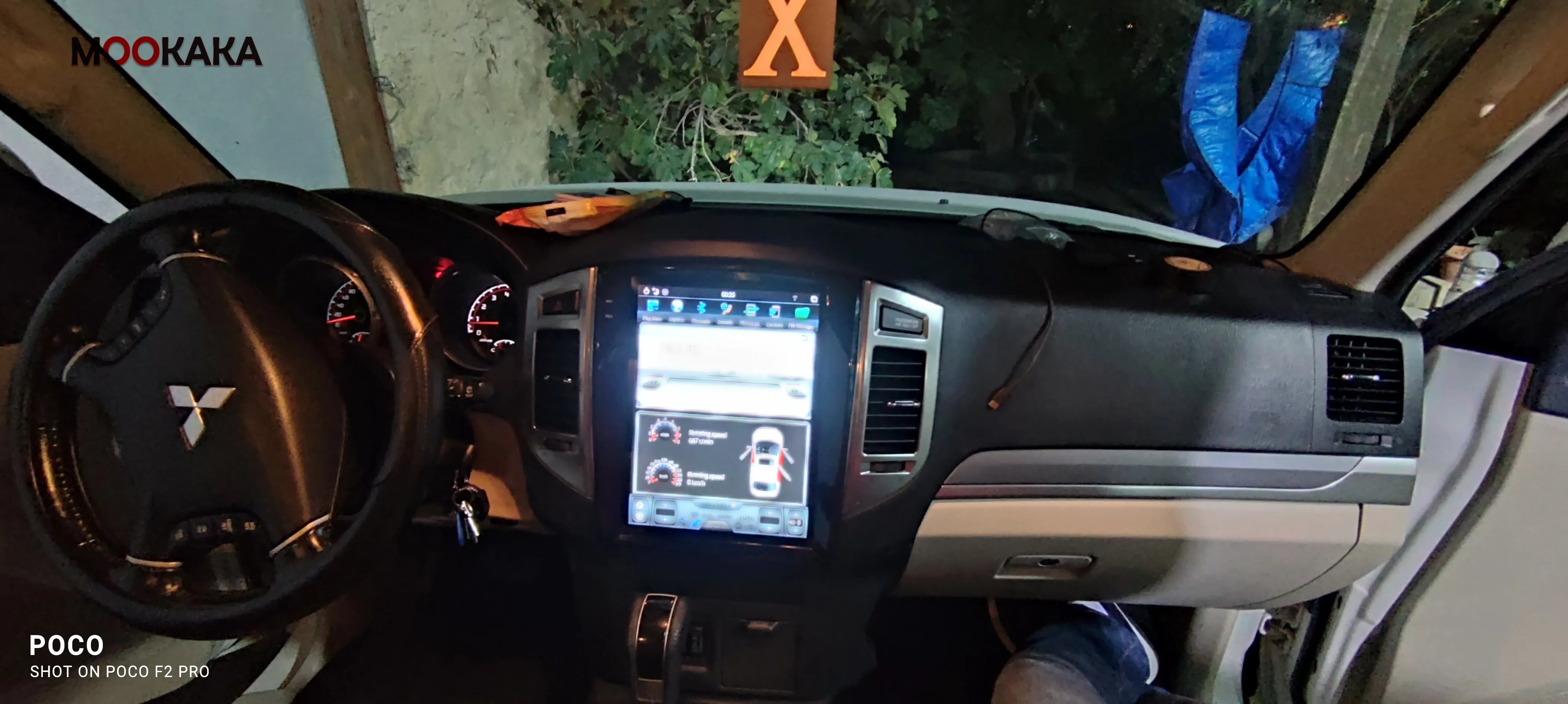 PX6 Tesla Štýl Android 9.0 4+128GB Auto Multimediálny Prehrávač Pre MITSUBISHI PAJERO 2016-2020 GPS Navi Stereo Hlava Jednotky DSP Carplay