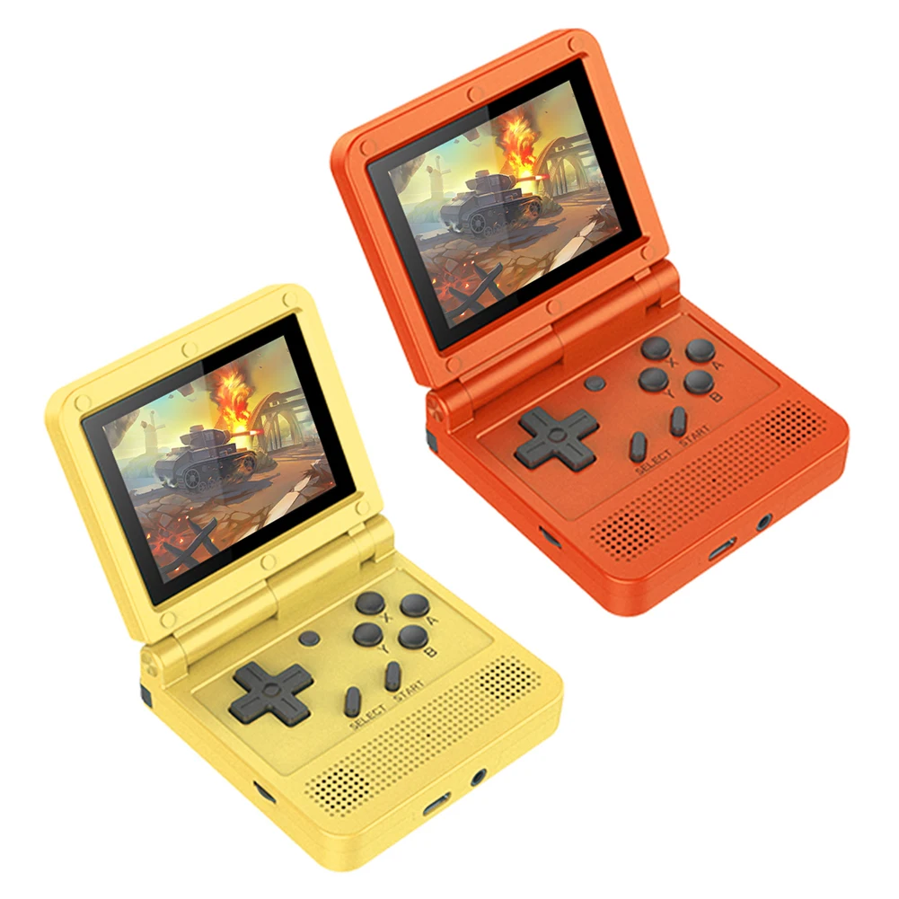 Powkiddy V90 Retro Prenosné hracie Konzoly Vstavané 3000 Hry Prenosný Mini Pocket Hry Hráč s 3-palcový LCD Displej