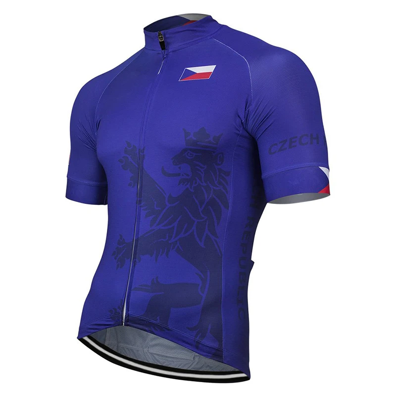 Nový Tím 2020 ČESKÁ REPUBLIKA Lete Modrá Cyklistický Dres na Bicykel Ceste na Horskom Bicykli Nosenie Topy Jazda na Bicykli Oblečenie