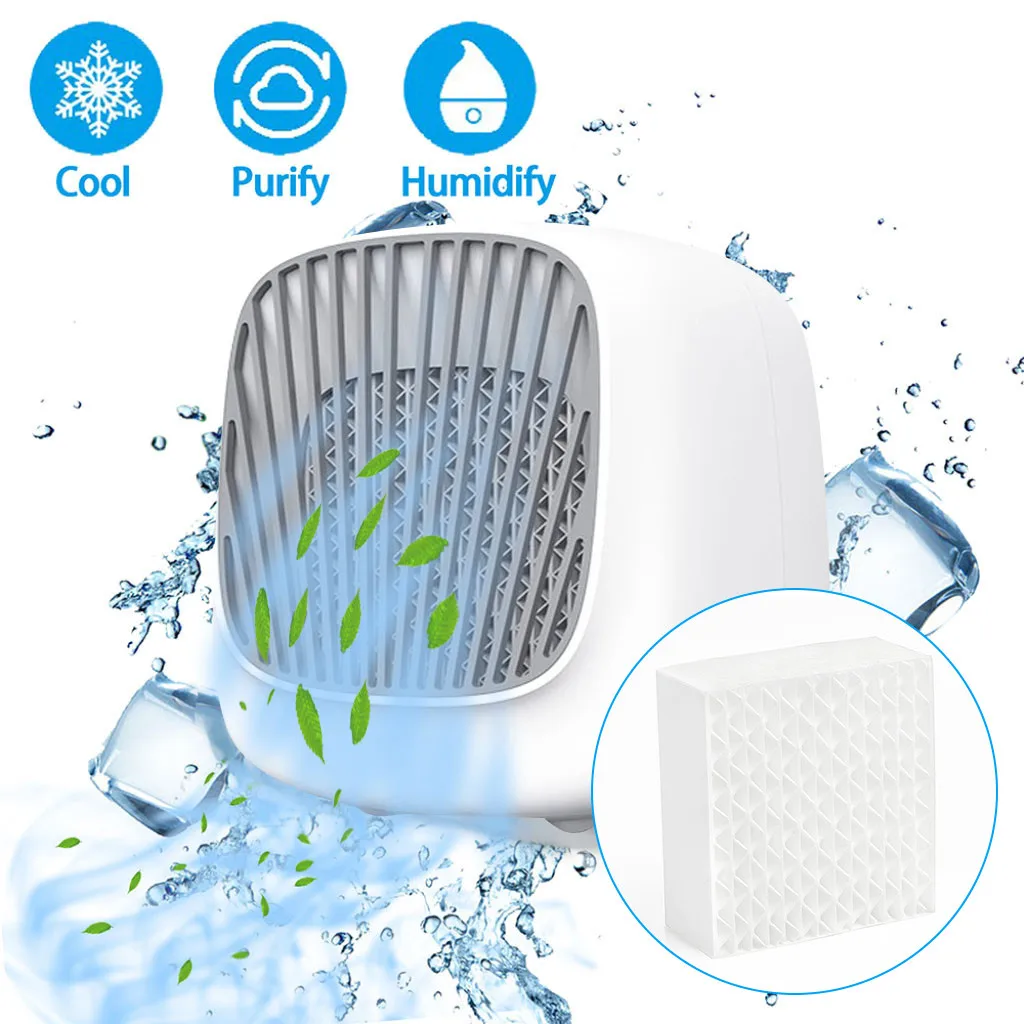 Filter Element Ventilátor Náhradné Diely Pre Vzduch Chladnejší Prenosný Mini Zvlhčovač Vzduchu Usb Chladenie, Klimatizácia, Hot Predaj #864