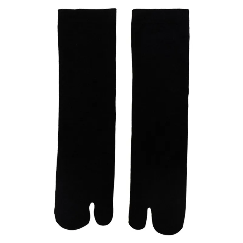 Veľkoobchod Japonské Kimono Cosplay Dievčatá Dva Prsty Socka Split Prst Ponožky Pobyt Ups, Biela A Čierna Palec Ponožky Nové 2021