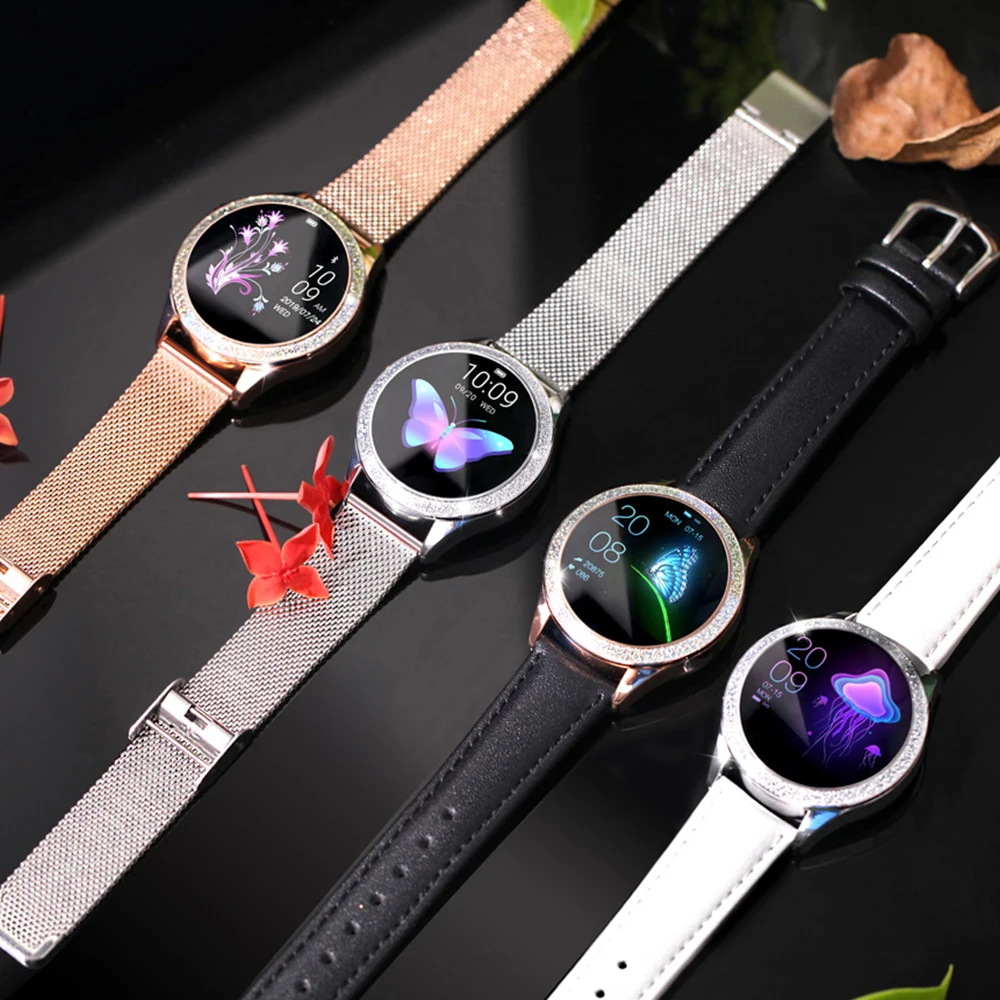 KOSPET KW20 Smart hodinky žena Srdcového rytmu Spánku monitorovanie IP68 Nepremokavé dámske hodinky Smartwatch pre xiao Fitness Tracker
