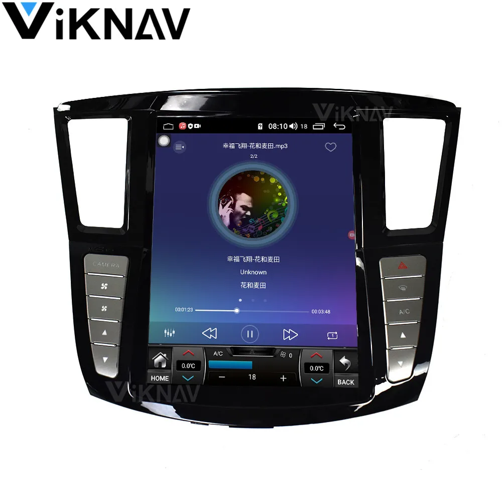 Autorádia Pre Infiniti QX60 2012-2019 12.1 palcový Android 9.0 multimediálne rádio, DVD prehrávač, GPS Navigáciu, magnetofón