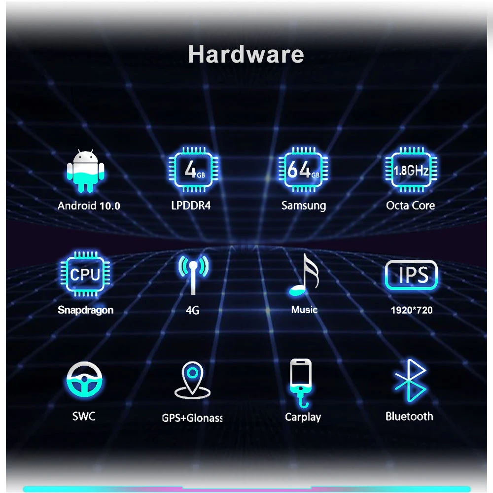 Android 10.0 Systém 4+64 G Auto Rádio Stereo Pre Mercedes Benz W204 W205 X253 W446 2007-2018 WIFI, BT 4G Carplay 8 Core Snapdragon