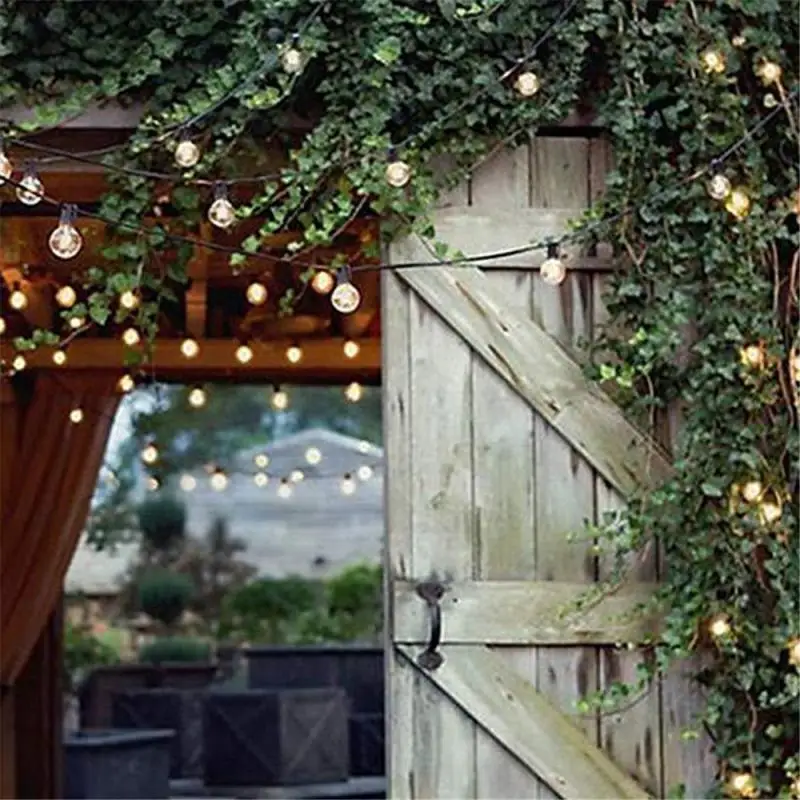 Veniec, Vianočné LED Záves Cencúľ String Víla Svetlo 7.6 m 25 Žiarovky Časti Vonkajšie Dovolenku Strany dc svetlo Led Dekor Záhrada Domov