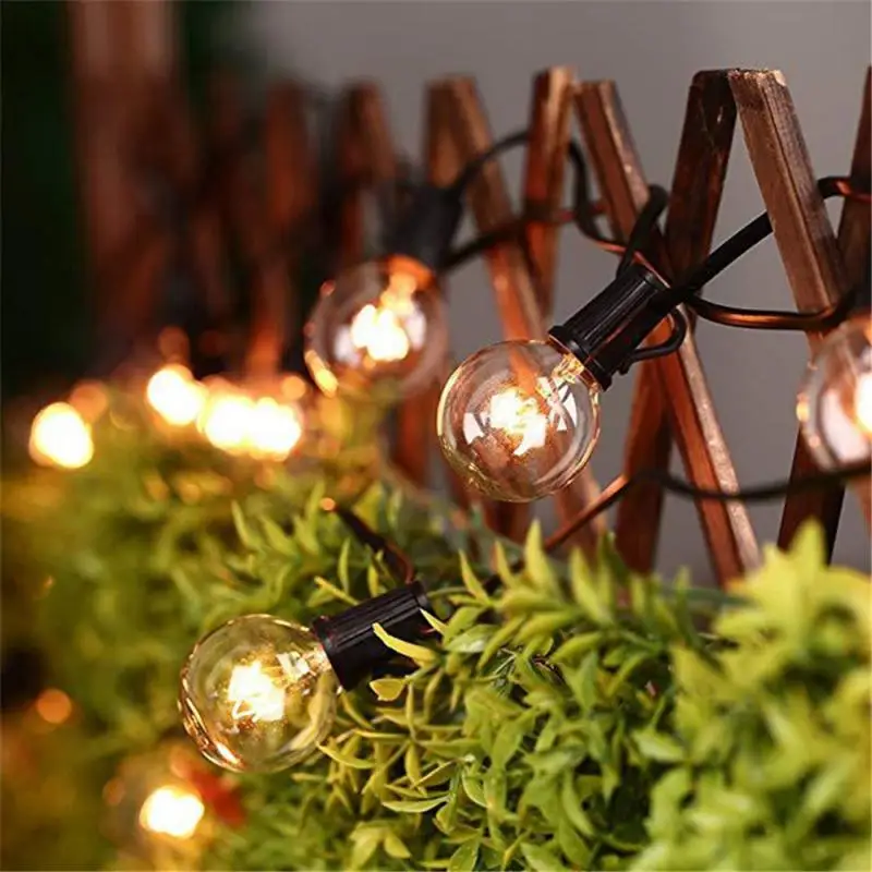 Veniec, Vianočné LED Záves Cencúľ String Víla Svetlo 7.6 m 25 Žiarovky Časti Vonkajšie Dovolenku Strany dc svetlo Led Dekor Záhrada Domov