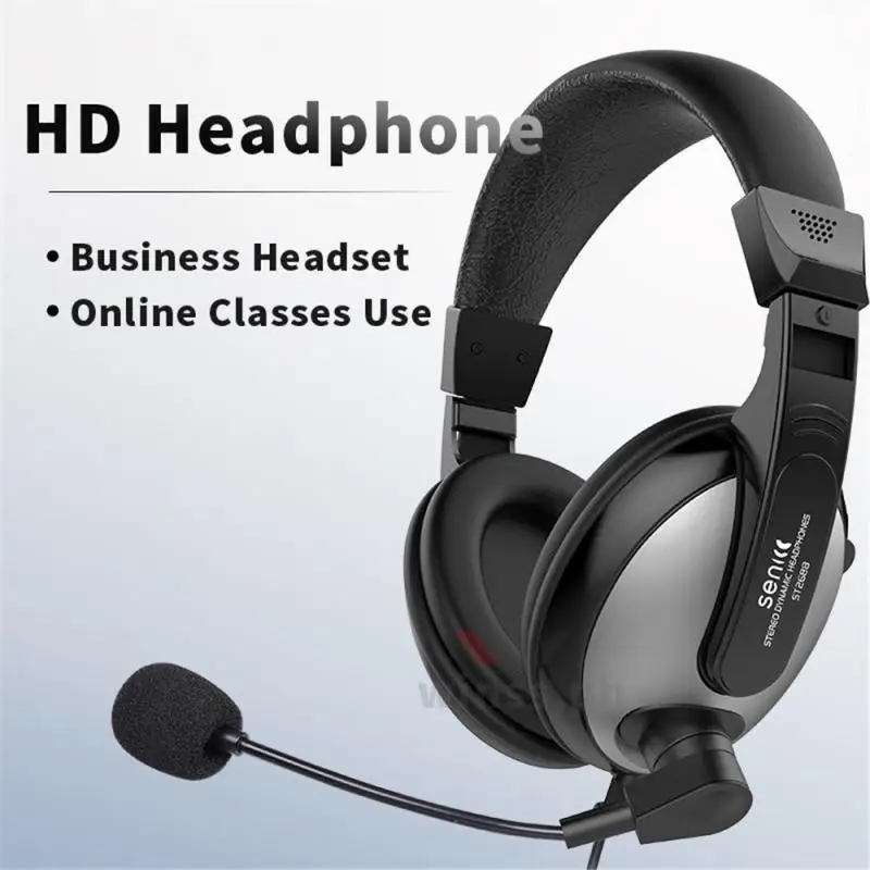 Headset Gamer Pc 3,5 Mm Slúchadlá Surround Sound & Hd Microfoon Herné Overear Notebook, Tablet Hráč Pre Chytré telefóny, PC