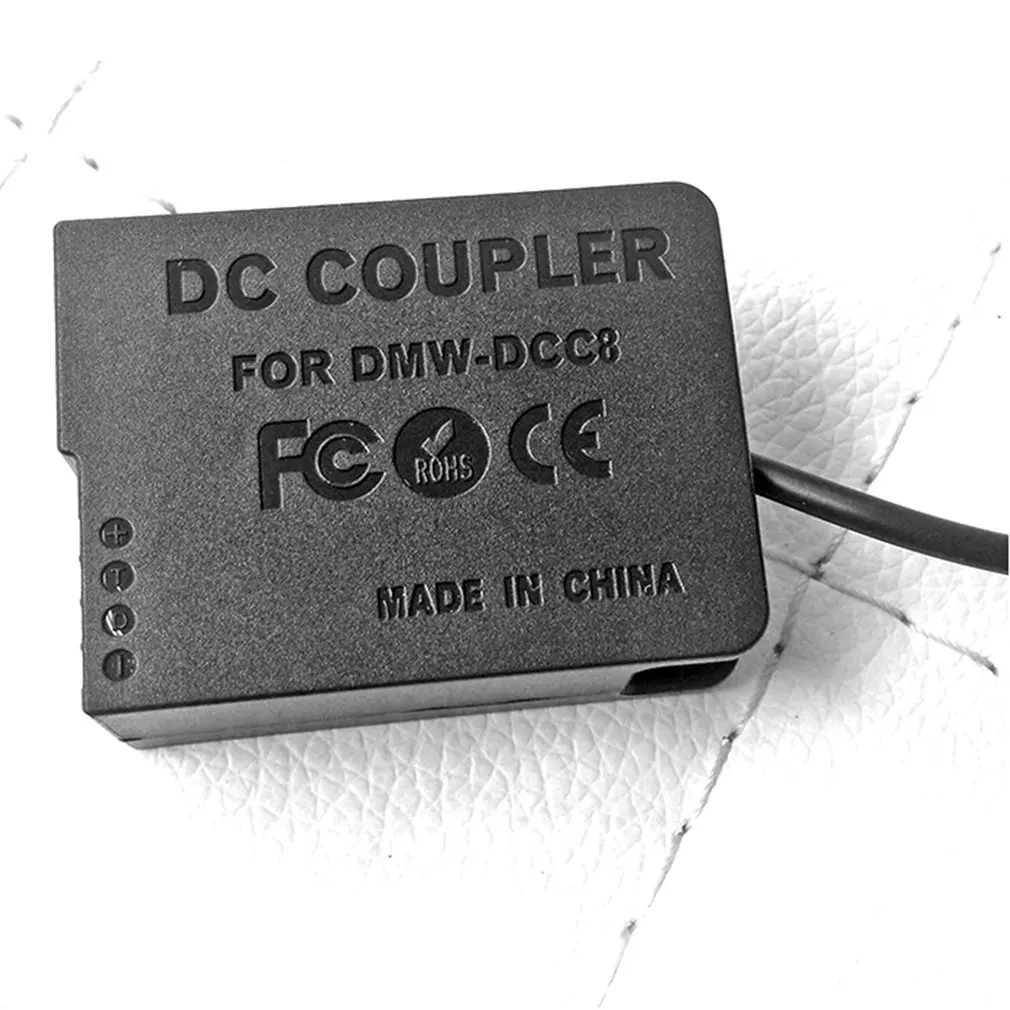 DCC8 Batéria DC Spojka DMW-BLC12 BLC12PP pre Panasonic Lumix DMC-FZ200 G6, G5 G80 G85 G5K GH2K GH2S Fotoaparát Pripojte Prepínanie