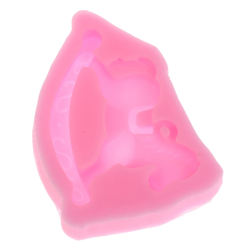 1 ks DIY Ružový Kôň Tvar Silikónové Formy na 3d Forma na sviečky, takže HOBBY Ručné Formy na mydlo, takže sviečka, takže kit