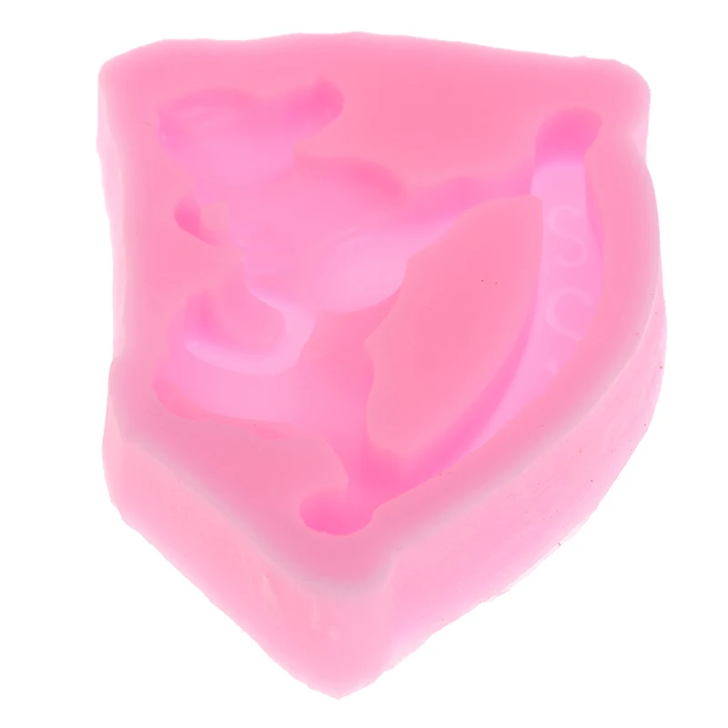 1 ks DIY Ružový Kôň Tvar Silikónové Formy na 3d Forma na sviečky, takže HOBBY Ručné Formy na mydlo, takže sviečka, takže kit