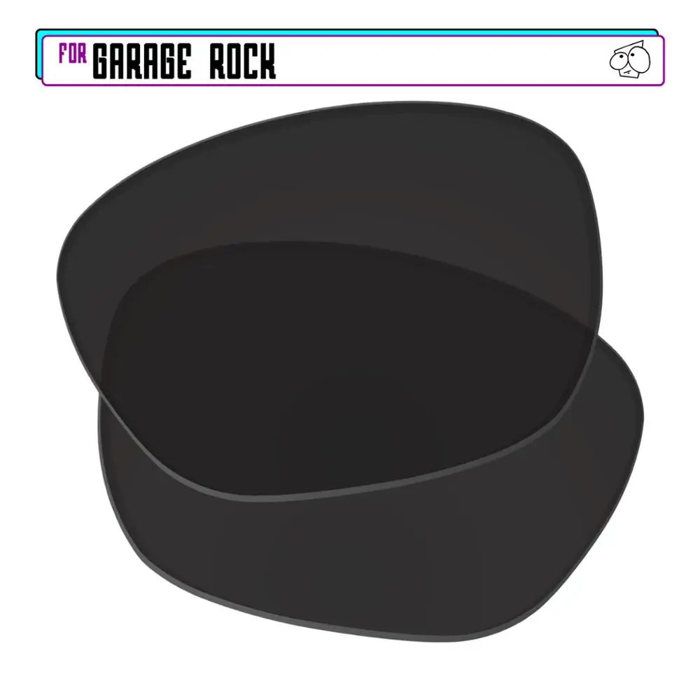 EZReplace Náhradné Šošovky pre - Oakley Garage Rock slnečné Okuliare - Black