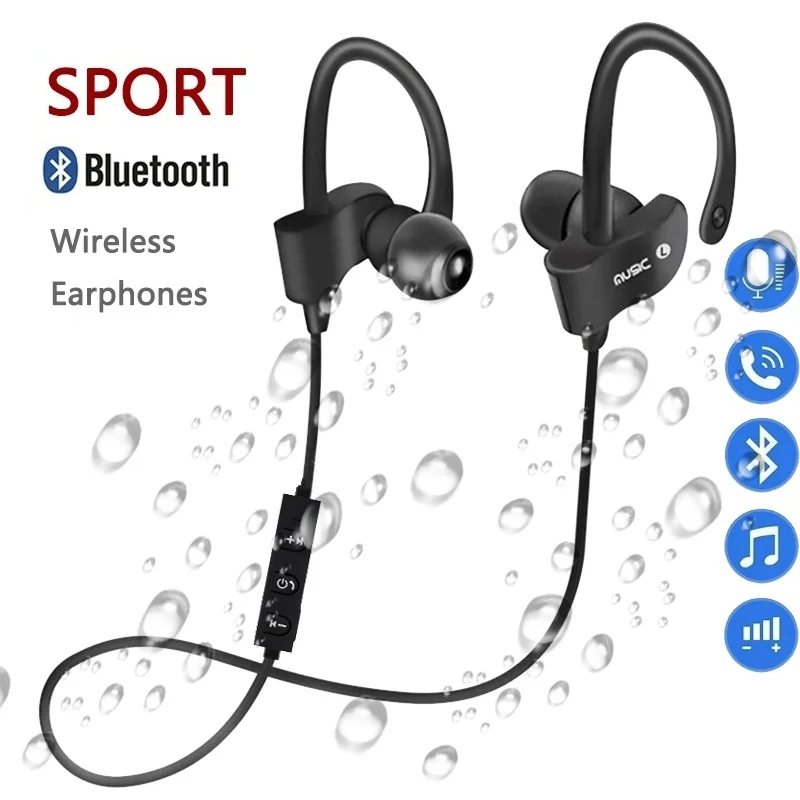 Univerzálne Bezdrôtové Bluetooth Slúchadlá Strmeň Slúchadlá Fone de ouvido Hudba Šport Gaming Headset Handsfree Pre Chytré Telefóny