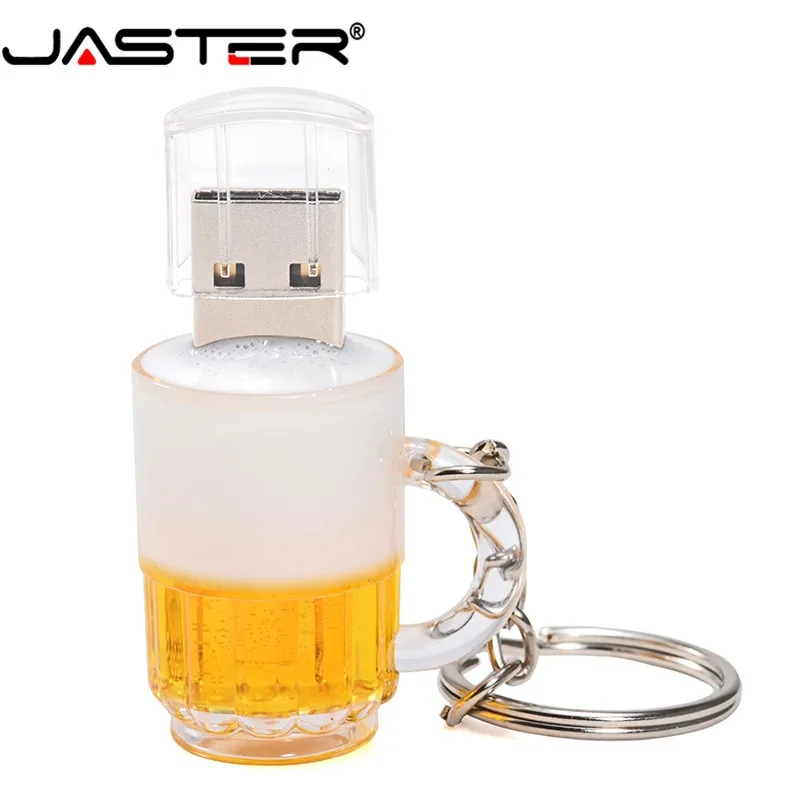 JASTER plastové špeciálne pivo hrnček model usb 2.0 flash drive kl ' úč 8 gb 16 gb 32 gb, 64 GB memory stick pero disk USB palcom jednotku