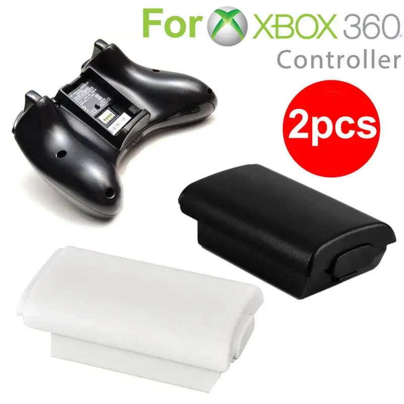 2ks AA Batérie, Zadný Kryt puzdro Pack Shell Vhodné Pre Microsoft Xbox 360 Wireless Controller Priestoru pre Batérie Shell