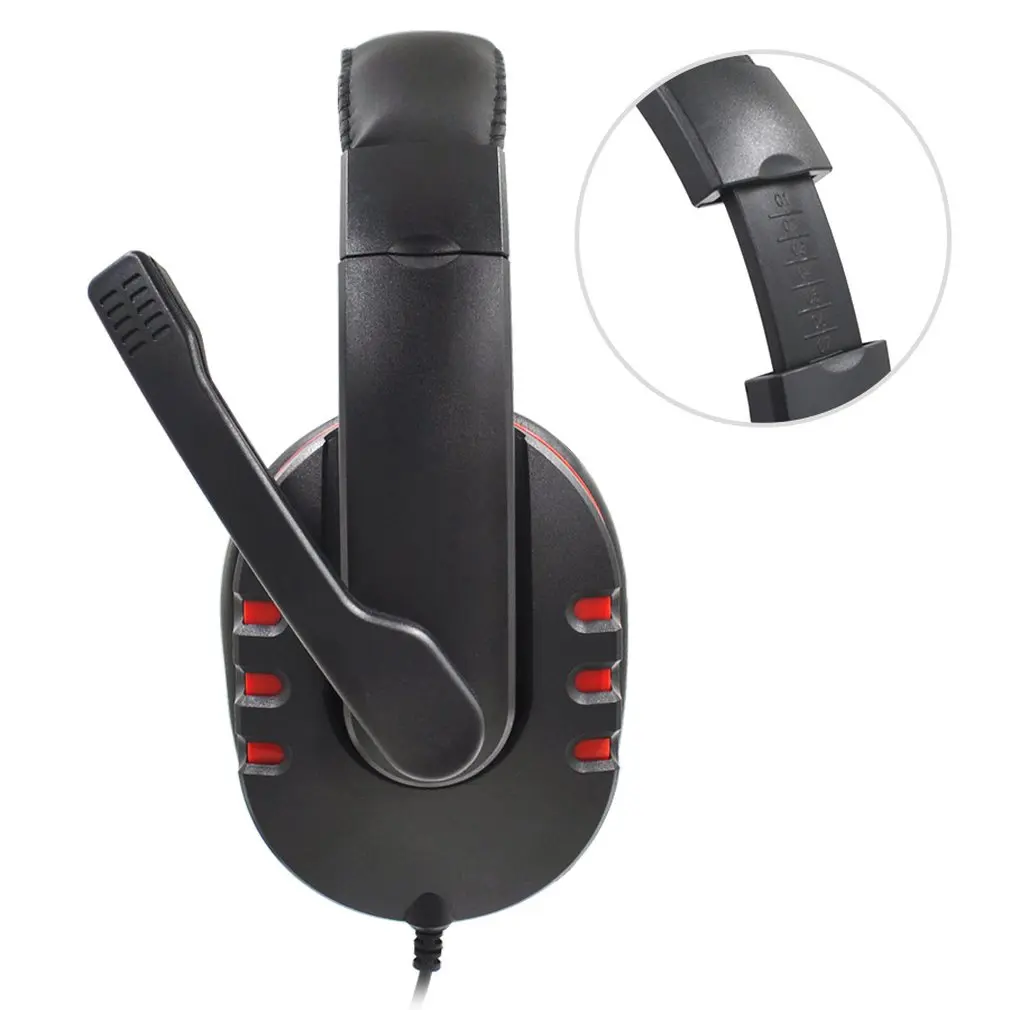Káblové Slúchadlá Hra Headset Oblek Pre Ps4 Headset Forxbox Jeden / Switch / Ps3 / Pc Luxusné Headset Basy Kuracie Headset Univerzálny