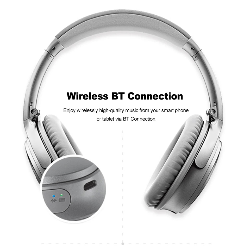Bose qc35 uší QuietComfort 35 II Bluetooth qc25 Slúchadlá Aktívnym Potlačením Hluku Bezdrôtový Headset Športové Slúchadlá