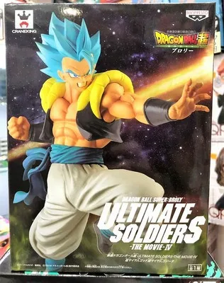 Dragon Ball Super Saiyan Ultimate Warrior Modré Vlasy Gogeta Obrázok Modelu Dekorácie, Hračky Zber Goku Frieza