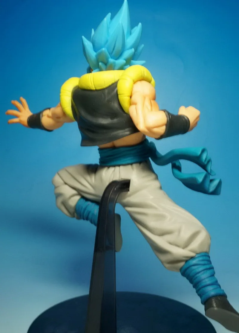 Dragon Ball Super Saiyan Ultimate Warrior Modré Vlasy Gogeta Obrázok Modelu Dekorácie, Hračky Zber Goku Frieza