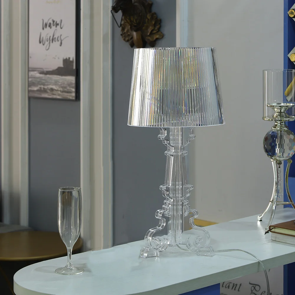 Akryl, spálne, stolná lampa, nočné lampy, obývacia izba, stolná lampa štúdia stôl osvetlenie crystal art decoration ghost noc E27 EÚ plug