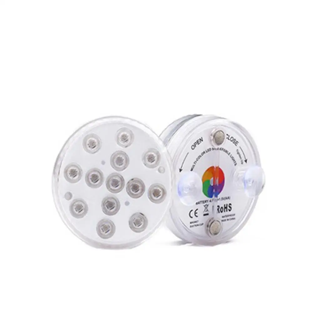 Ponorné LED Svetlo Bezdrôtové Diaľkové Ovládanie Plávajúce Svetlo, LED Osvetlenie pod vodou na Bazén/Strana Nepremokavé Nočné Svetlo