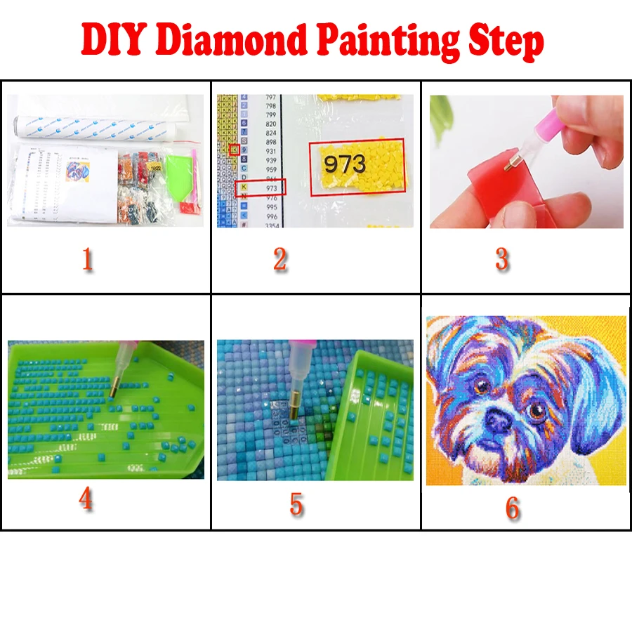5D diy Diamond Maľovanie Mozaiky Cross Stitch