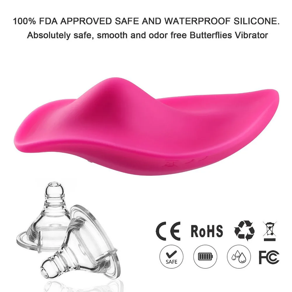 Tiché Pánty Vibrátor Bezdrôtové Diaľkové Ovládanie Prenosné Klitorálny Stimulátor Neviditeľné Vibračné Vajíčko Sexuálne hračky pre Ženy pošvy shop
